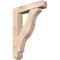Ekena Millwork Funston Craftsman Smooth Bracket w/ Offset Brace, Douglas Fir, 7 1/2"W x 36"D x 48"H BKT0806X36X48FST04SDF - alternate 1